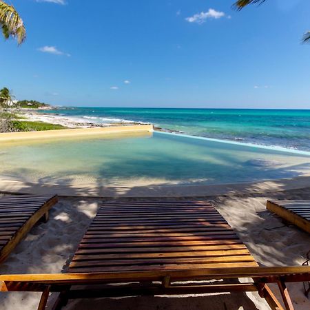Angelina 28 Beachfront And Family Apartments - Modern And Relaxing Long Stays - 20 Min From Cancun Airport プエルト・モレロス エクステリア 写真